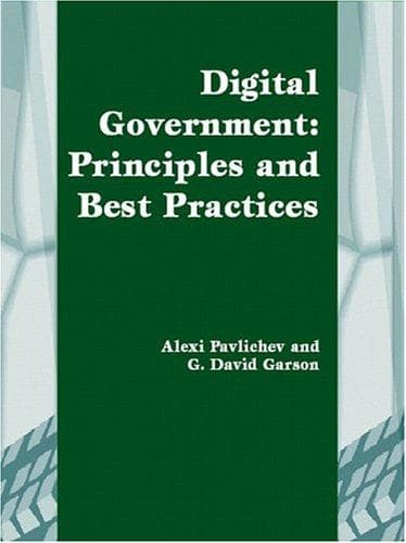 Tapa de Digital Government