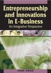 Tapa de Entrepreneurship and Innovations in E-business