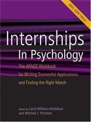 Tapa de Internships in psychology