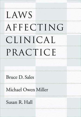 Tapa de Laws affecting clinical practice