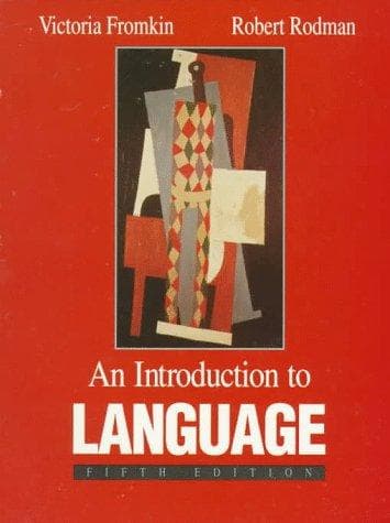 Tapa de An Introduction to Language