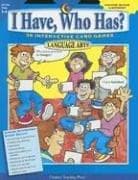 Tapa de I Have, Who Has? Gr. 3-4 Language Arts (I Have, Who Has?)