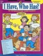 Tapa de I Have, Who Has? Gr. 3-4 Math (I Have, Who Has?)