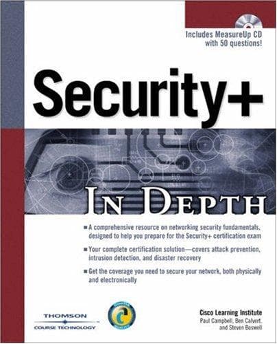 Tapa de Security+ In Depth