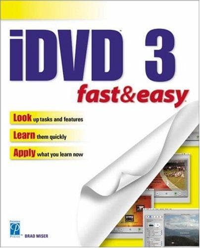 Tapa de iDVD 3 Fast & Easy