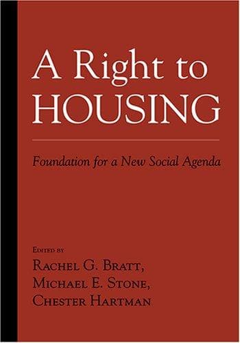 Tapa de A Right to Housing