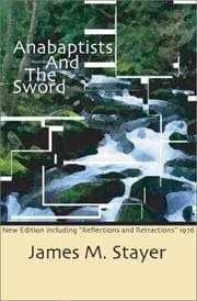 Tapa de Anabaptists and the sword