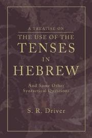 Tapa de Treatise on the Use of Tenses in Hebrew
