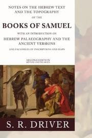 Tapa de Notes on the Hebrew Text of Samuel