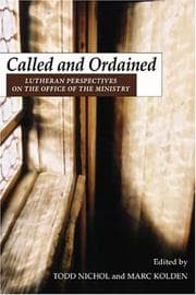 Tapa de Called and Ordained