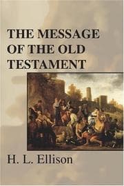 Tapa de The message of the Old Testament
