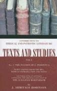 Tapa de The Passion of S. Perpetua: Number 2 (Texts and Studies: Contributions to Biblical and Patristic L)