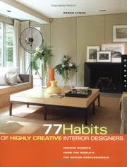 Tapa de 77 Habits of Highly Creative Interior Designers