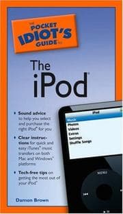 Tapa de The Pocket Idiot's Guide to the iPod (Pocket Idiot's Guide)