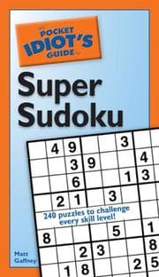 Tapa de The Pocket Idiot's Guide to Super Sudoku