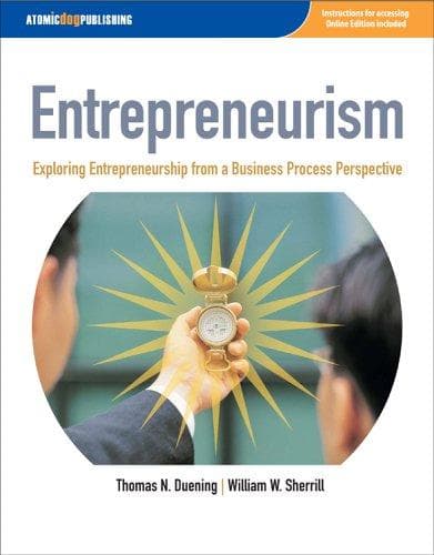 Tapa de Entrepreneurism
