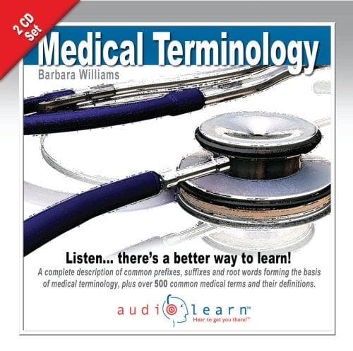 Tapa de Medical Terminology Audiolearn 2 CD Set