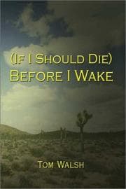 Tapa de (If I Should Die) Before I Wake