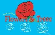 Tapa de How to Draw Flowers And Trees (Doodle Books)