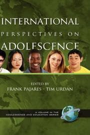 Tapa de International Perspectives on Adolescence  (HC) (Adolescence and Education Series, V. 3.)