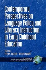 Tapa de Contemporary Perspectives on Language Policy and Literacy Instruction in Early Childhood Education