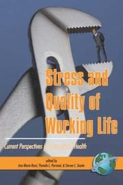 Tapa de Stress and Quality of Working Life