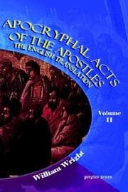 Tapa de Apocryphal Acts of the Apostles (Volume 2)