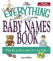 Tapa de The everything baby names book