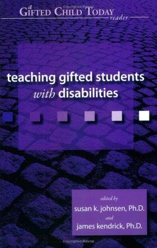 Tapa de Teaching gifted students with disabilities