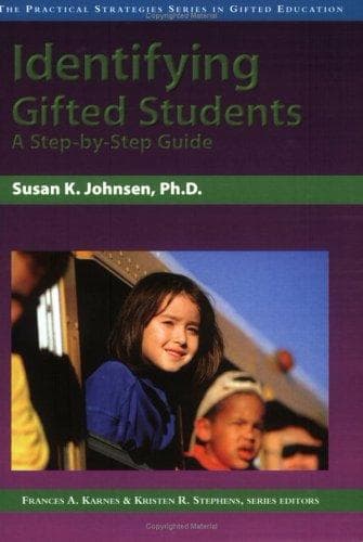 Tapa de Identifying Gifted Students