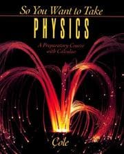 Tapa de So you want to take physics