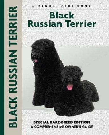 Tapa de Black Russian terrier