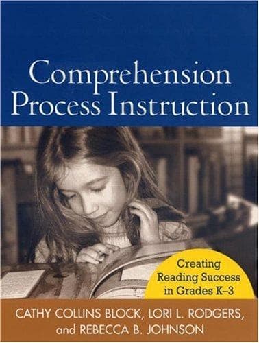 Tapa de Comprehension Process Instruction
