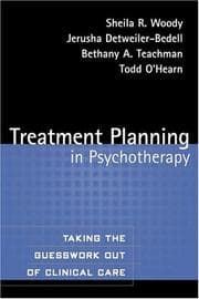 Tapa de Treatment Planning in Psychotherapy
