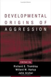 Tapa de Developmental origins of aggression
