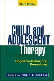 Tapa de Child and Adolescent Therapy
