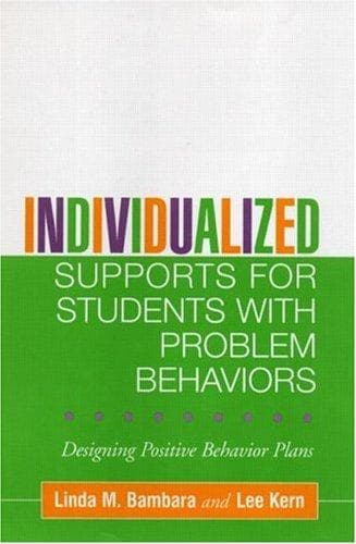 Tapa de Individualized Supports for Students with Problem Behaviors