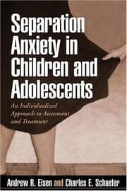 Tapa de Separation anxiety in children and adolescents