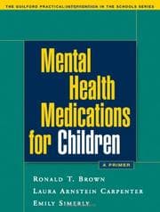 Tapa de Mental Health Medications for Children