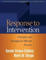 Tapa de Response to intervention