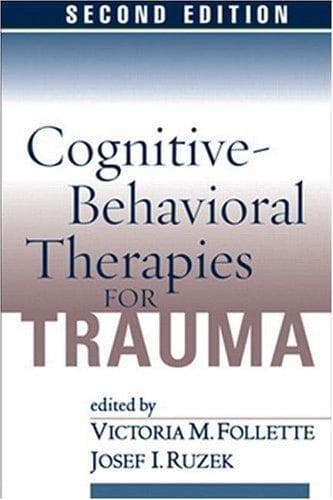 Tapa de Cognitive-behavioral therapies for trauma