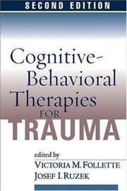 Tapa de Cognitive-behavioral therapies for trauma
