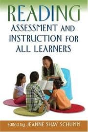 Tapa de Reading assessment and instruction for all learners