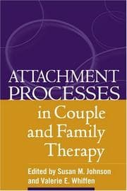 Tapa de Attachment Processes in Couple and Family Therapy