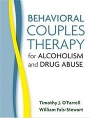 Tapa de Behavioral couples therapy for alcoholism and drug abuse