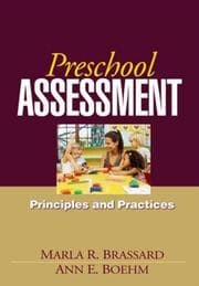 Tapa de Preschool assessment