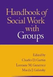 Tapa de Handbook of social work with groups