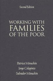 Tapa de Working with families of the poor