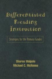 Tapa de Differentiated reading instruction