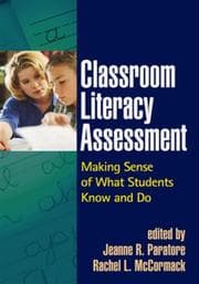 Tapa de Classroom literacy assessment